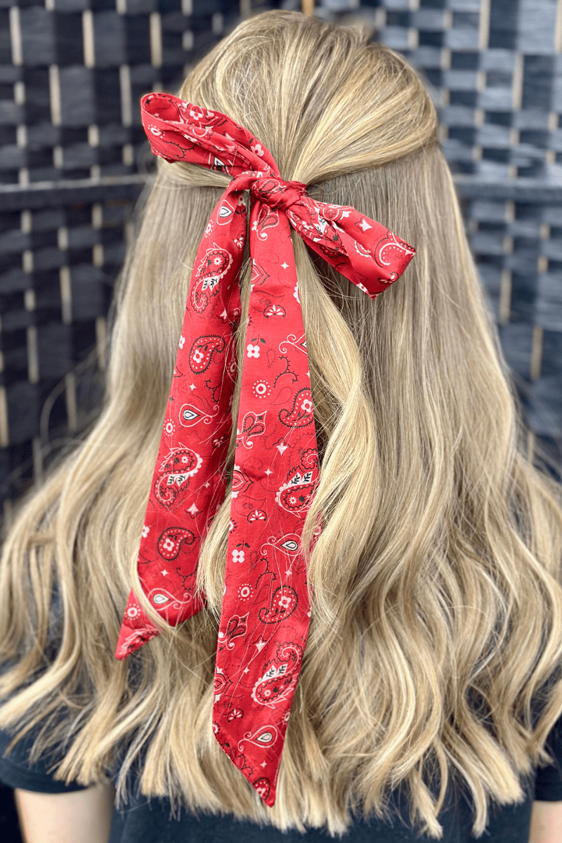 Bandana Babe Red Latigo – Babes and Barstools