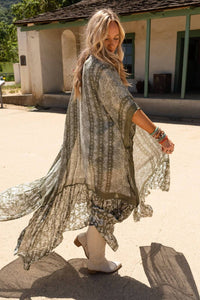 Paisley Duster Kimono