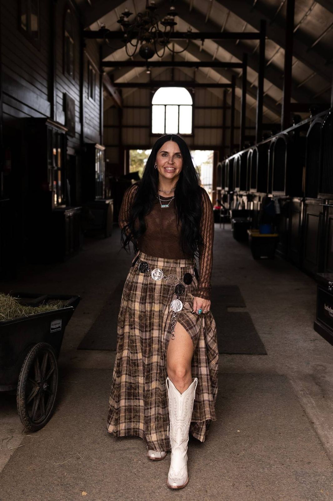 Gia Plaid Skirt
