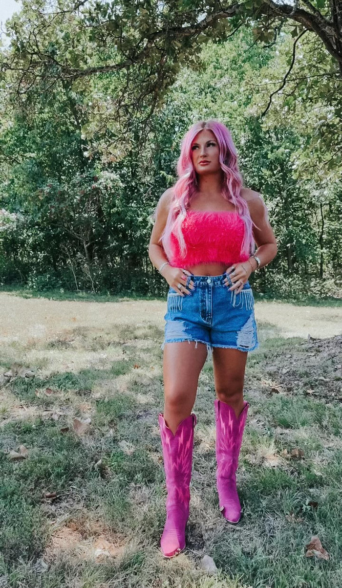 Princess Pink Tube Top