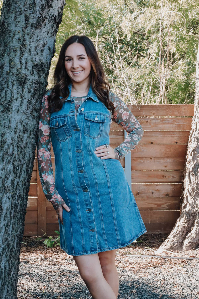 Calla Denim Dress