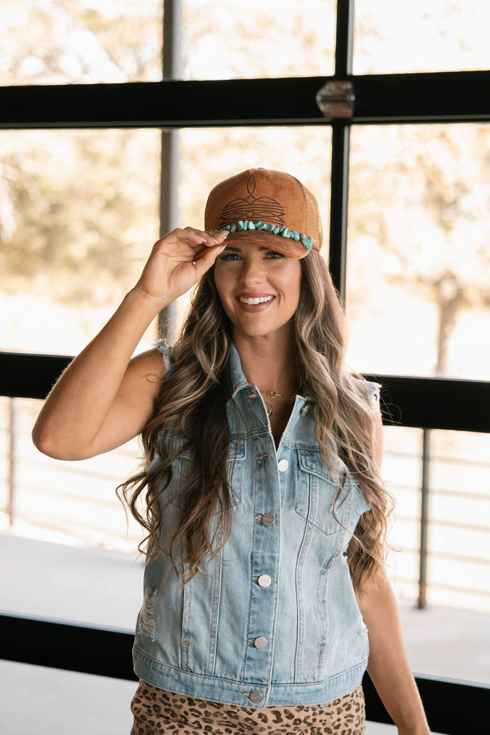 Denim on denim vest