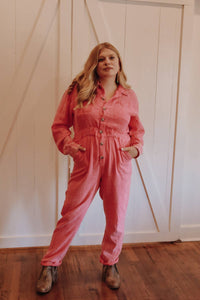 Katy Jumpsuit - Pink BF