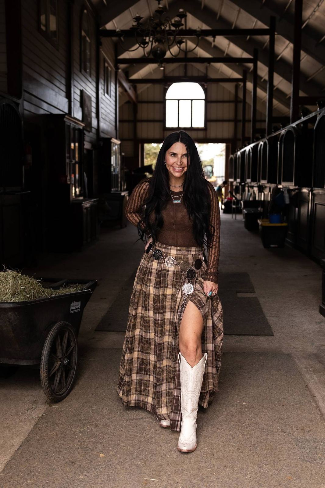 Gia Plaid Skirt