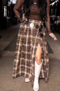 Gia Plaid Skirt