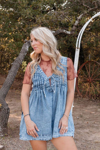 Allie Top Brown