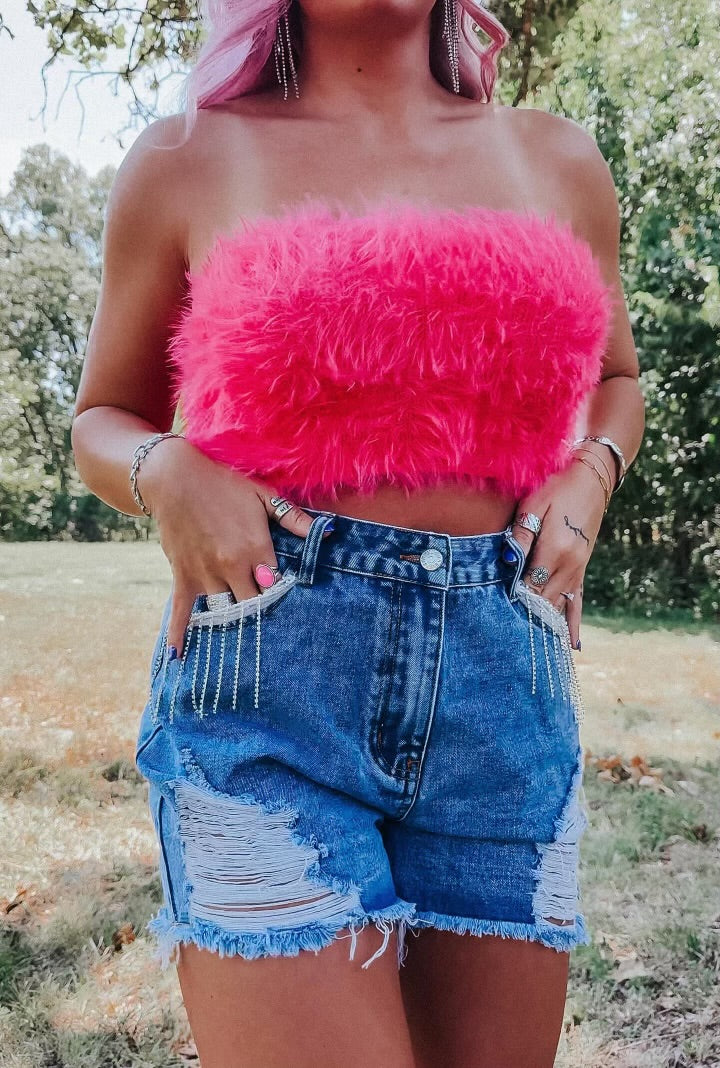 Princess Pink Tube Top