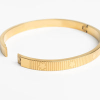 Fluted Bracelet Gold