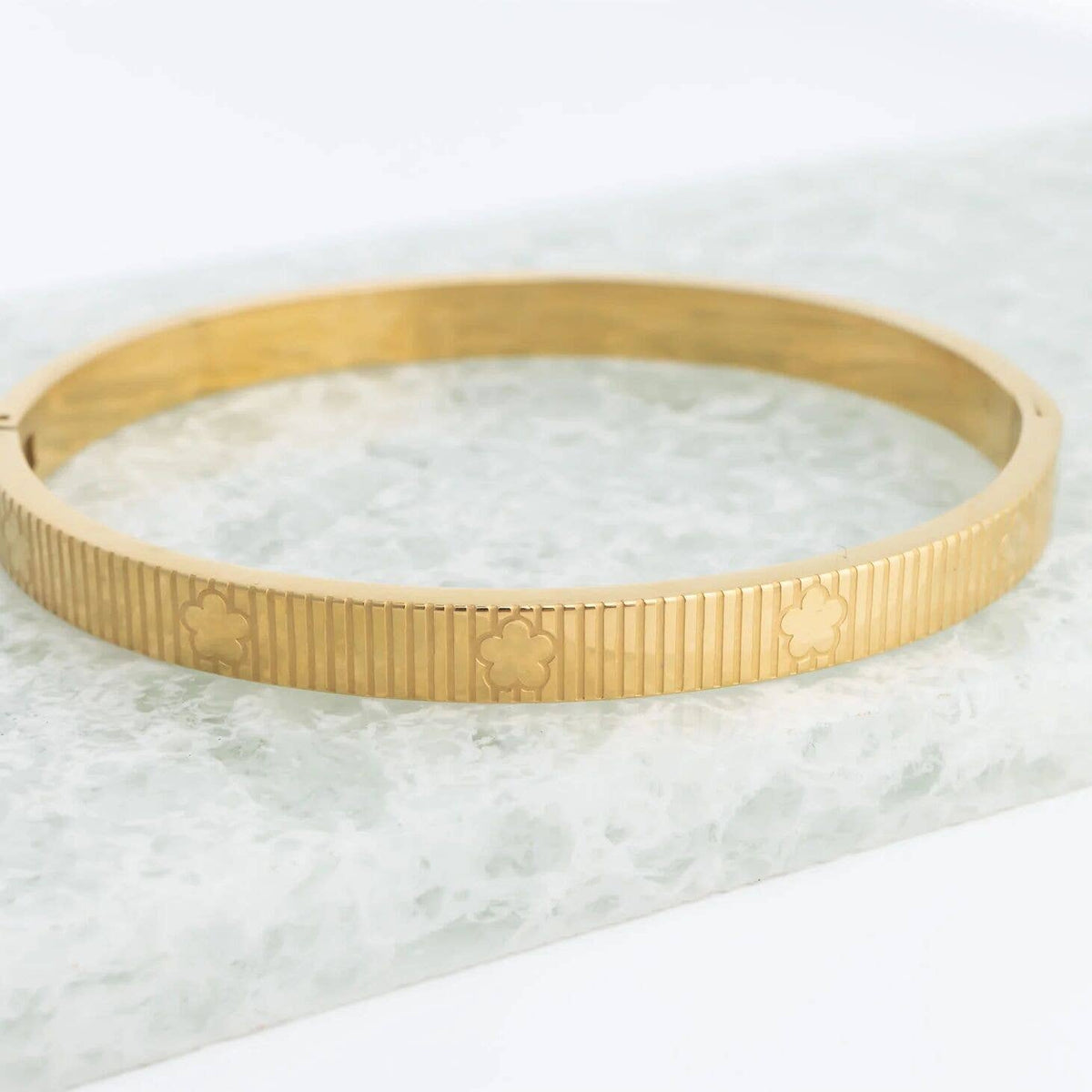 Fluted Bracelet Gold