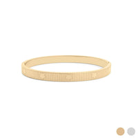 Fluted Bracelet Gold