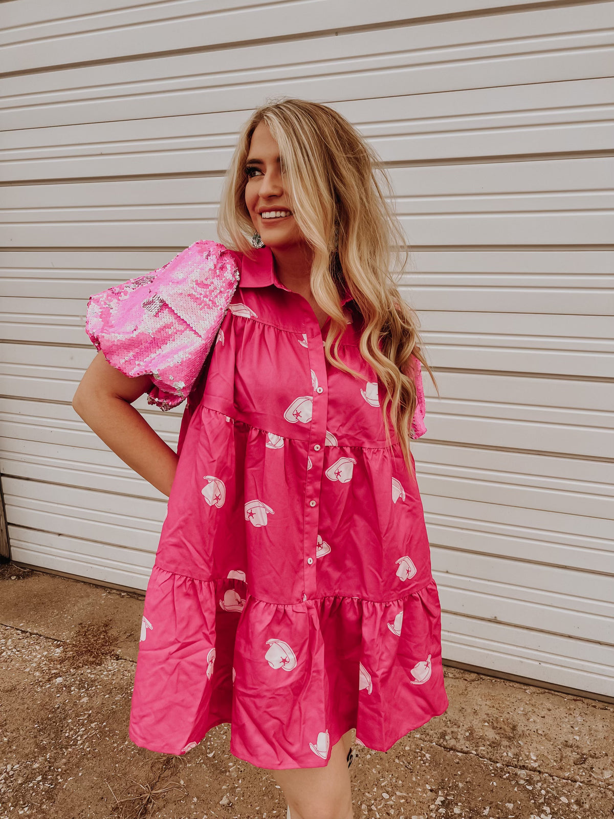 Cowboy Take Me Away Dress BF